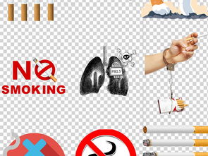 無煙日宣傳素材設(shè)計全攻略 從免摳圖標(biāo)到廣告展板模板