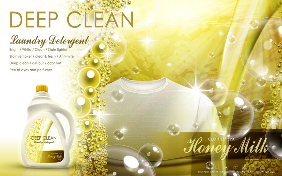 洗衣液廣告海報設計 創意素材與矢量圖資源一站式下載指南